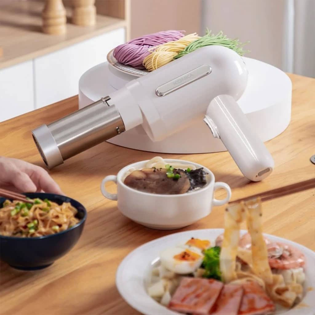 Machine à pâtes Noodle électrique portative en acier inoxydable - Cuisine - صورة 7