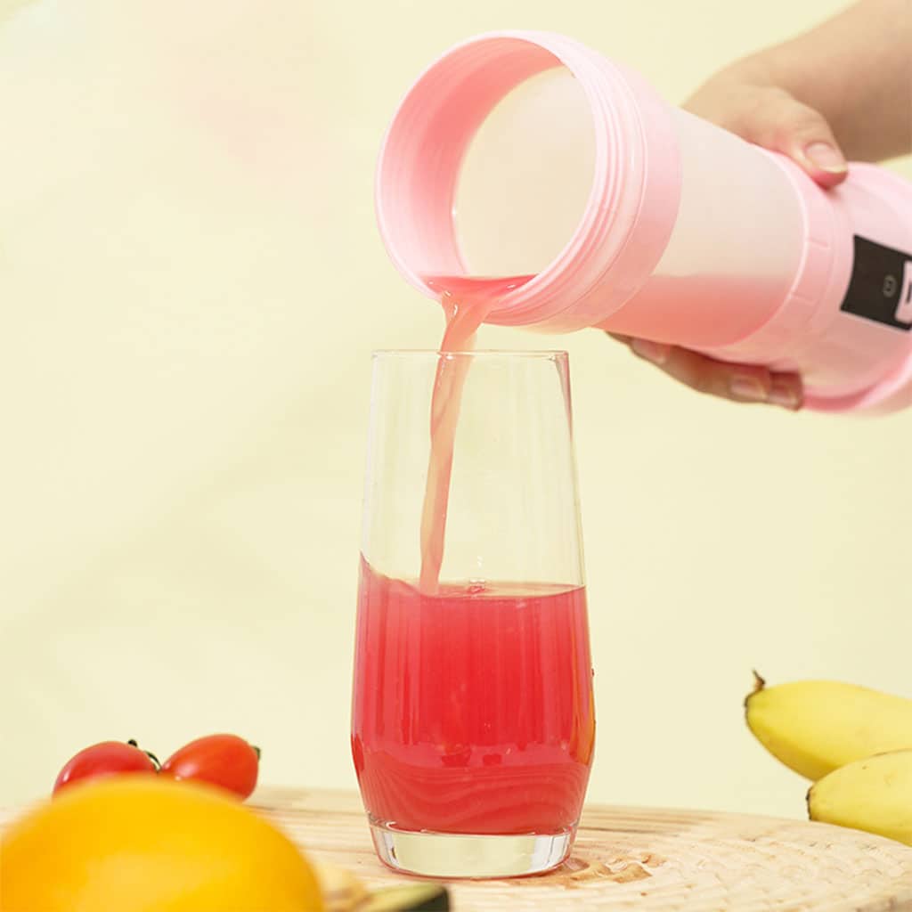 Blander Jus Portable et Pliable en Silicone avec 6 Lames 500ml - Cuisine - صورة 2