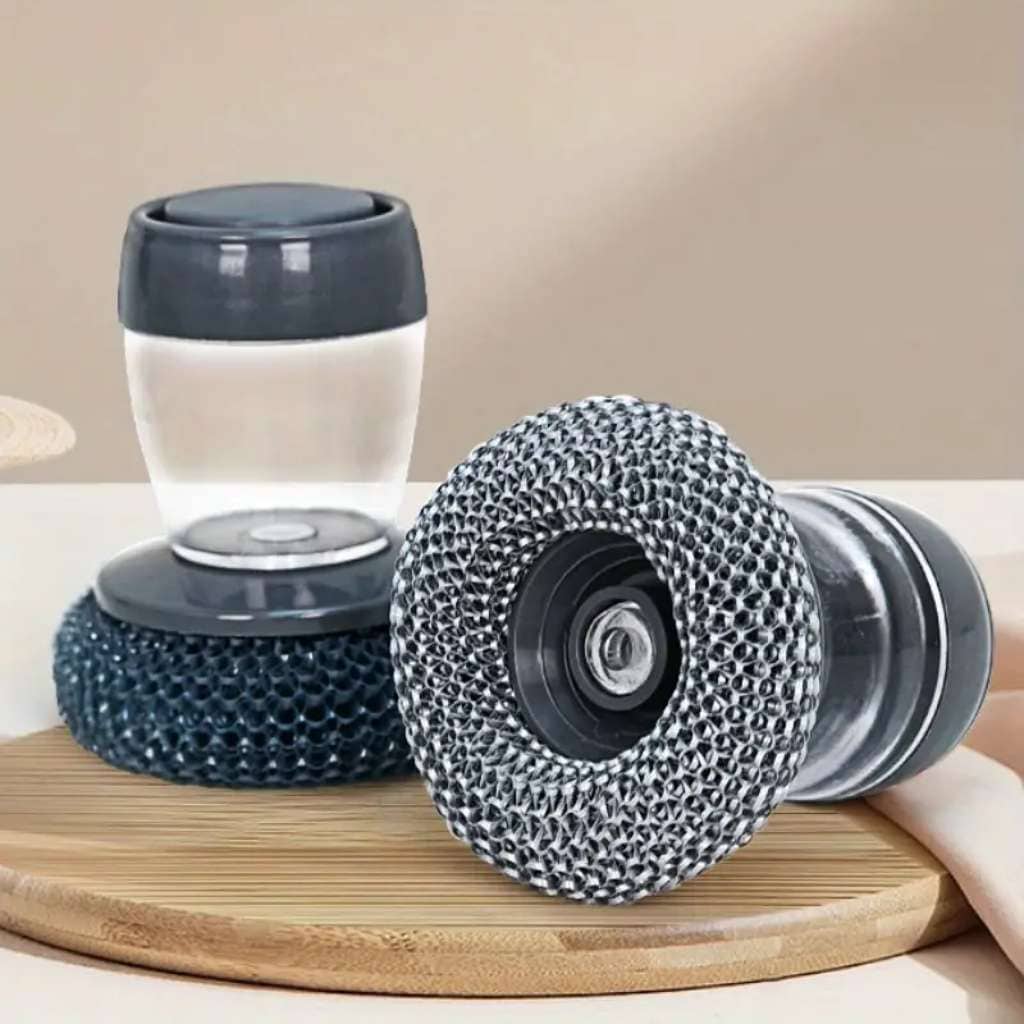 Brosse à Main avec Distributeur de Savon pour Cuisine – فرشاة يدوية بموزع صابون للمطبخ - Cuisine - صورة 4