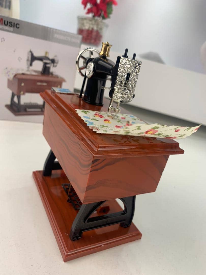 Boîte à Musique Miniature Machine à Coudre – ماكينة خياطة موسيقية - Décoration - صورة 10