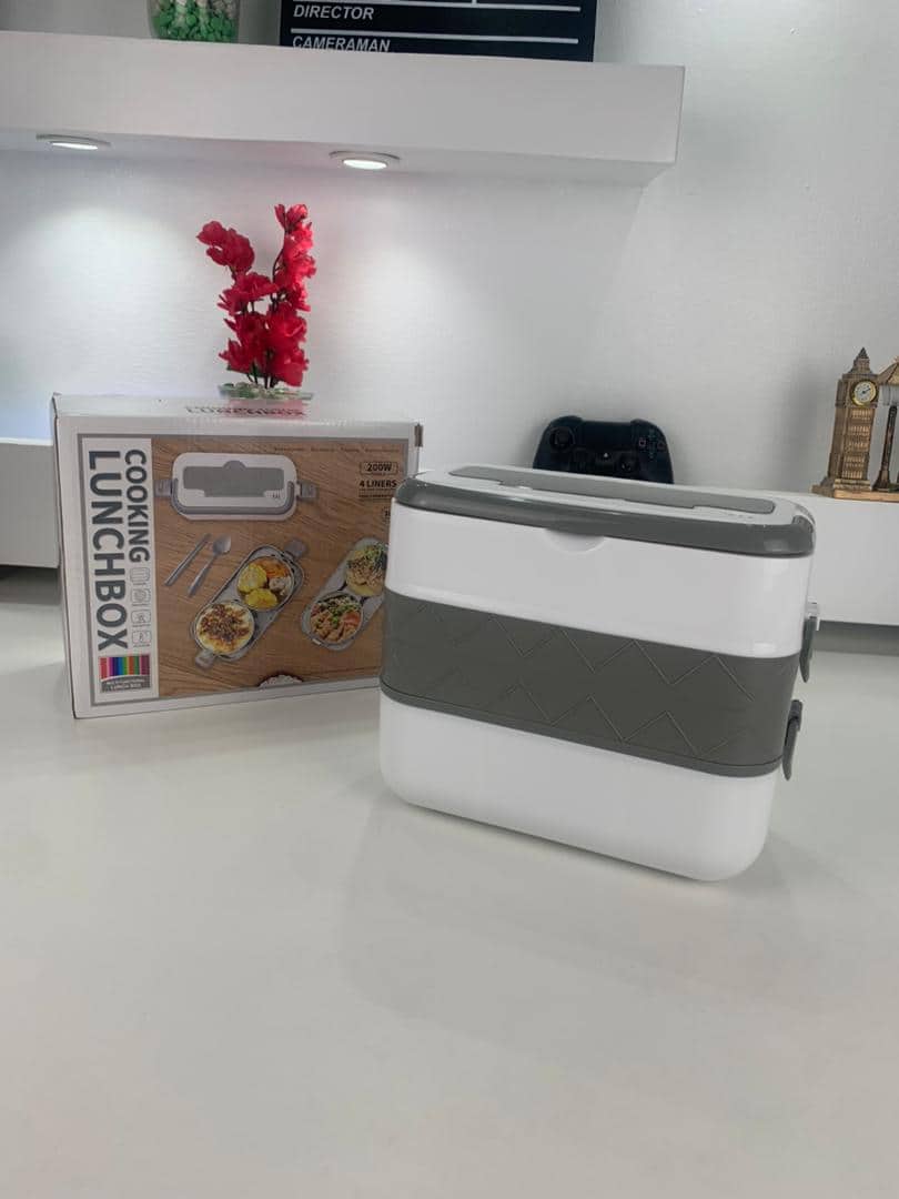 Boîte à Lunch Électrique Portable avec 2 Récipients Amovibles en Acier Inoxydable – علبة تسخين طعام - Cuisine - صورة 9