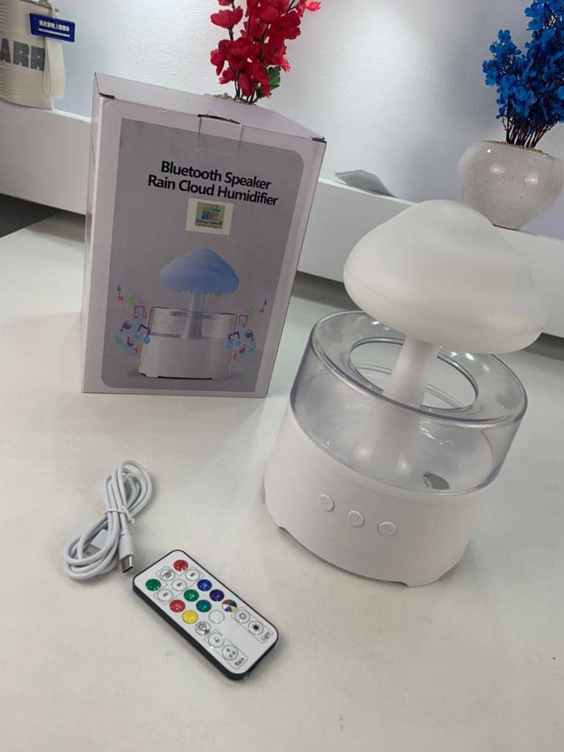 Diffuseur d'Huiles Essentielles Nuage Pluie 300ml et Bluetooth Speaker –  معطر بشكل غيمة ممطرة و مكبر صوت بلوتوث - Électronique - صورة 10