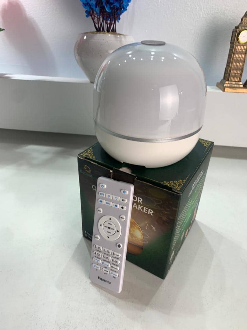 Lampe de Projection Rotative avec Haut-Parleur du Coran – مصباح إسقاط مع مكبر صوت للقرآن - Électronique - صورة 12