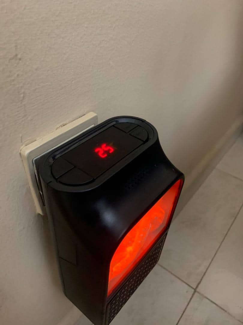 Chauffage Électrique Portable avec Effet Flamme 3D – مدفأة كهربائية محمولة بتأثير اللهب ثلاثي الأبعاد - Électronique - صورة 12