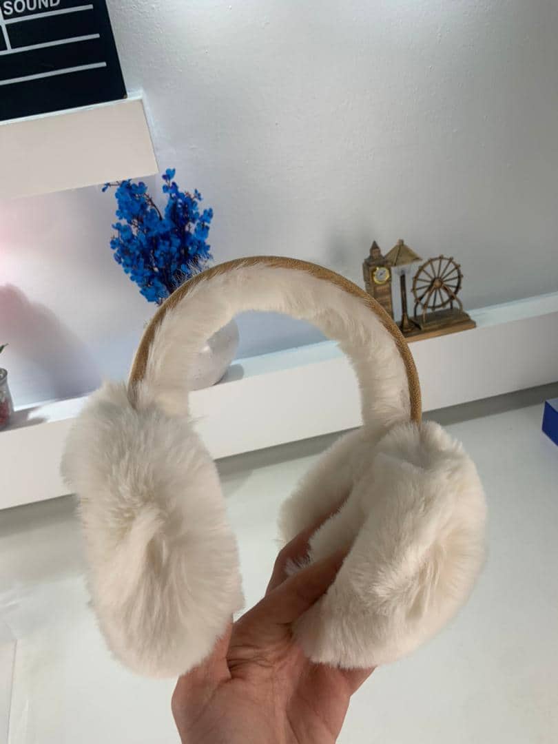 Cache-Oreilles et Casque Audio en Fausse Fourrure pour Femmes – سماعات رأس دافئة - Électronique - صورة 7