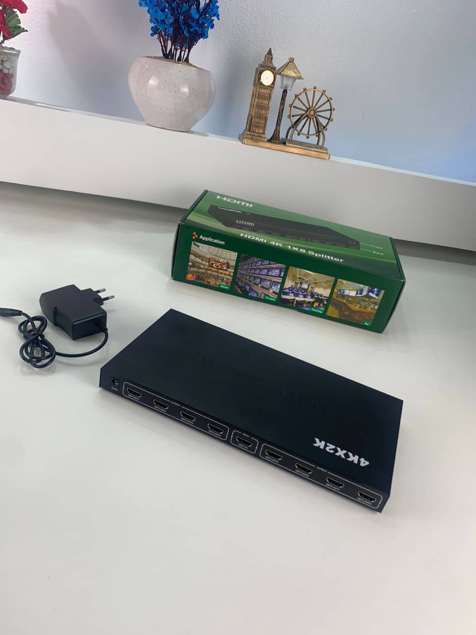 Répartiteur Vidéo HDMI 1x8 avec 8 Ports Compatible 4K – HDMI X8 موزع - Électronique - صورة 7