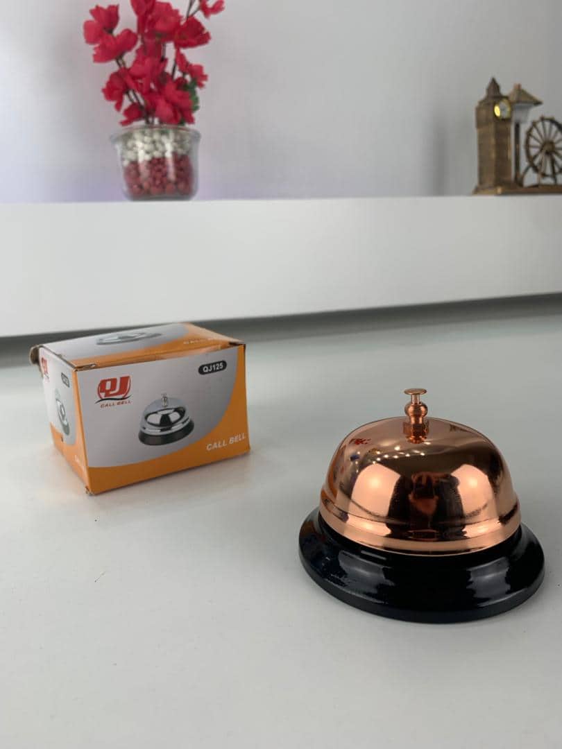 Mini Sonnette d'Appel en Métal Antirouille pour Bureau – جرس نداء معدني صغير مقاوم للصدأ للمكتب - Divers - صورة 9