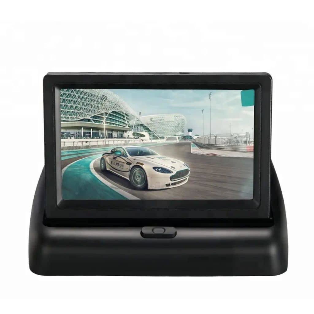 Ecran LCD Pliable 4,3 Pouces pour Voiture – شاشة للسيارة - Accessoires Auto/Moto - صورة 7