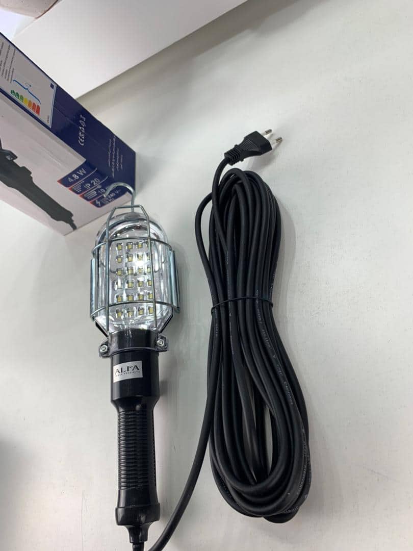 Baladeuse LED 10m ALFA – مصباح محمول كابل بطول 10 أمتار - Outillage et Bricolage - صورة 11
