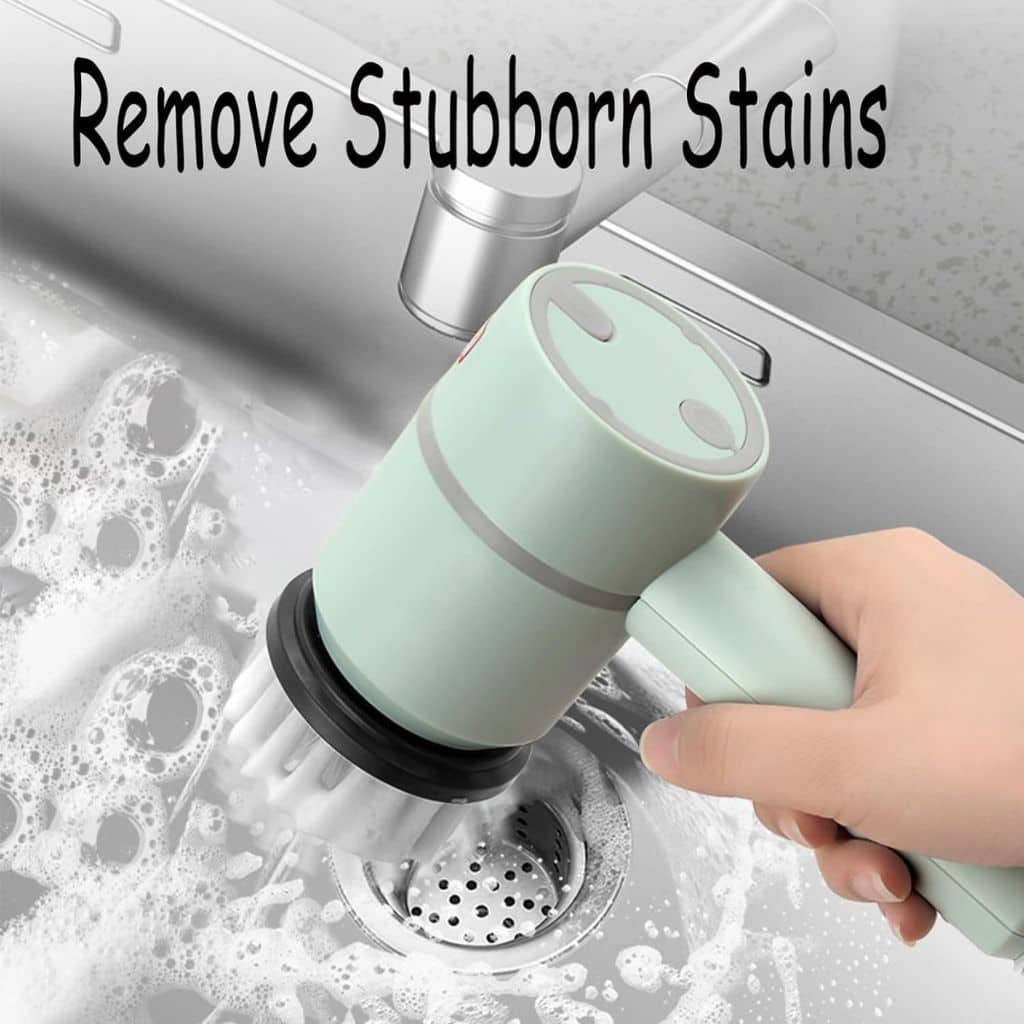 Brosse Électrique Rotative Automatique avec 2 Brosse  – فرشاة تنظيف دوارة كهربائية - Cuisine - صورة 3