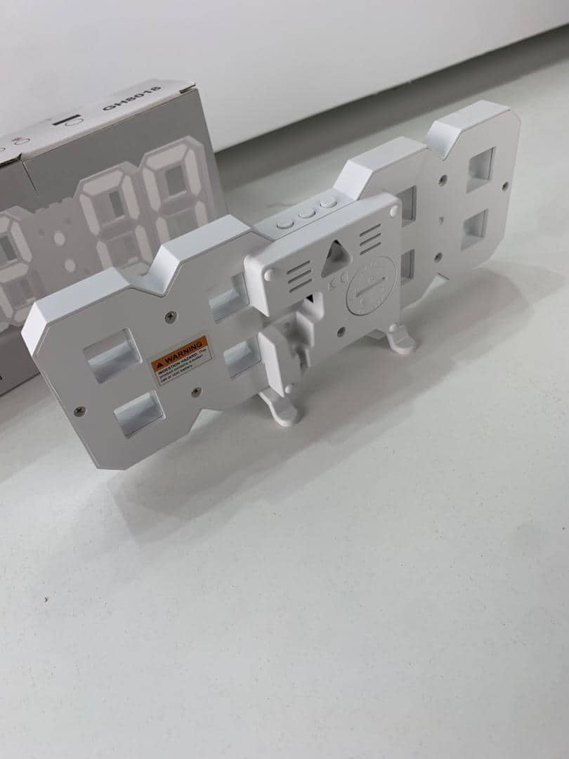 Horloge Numérique 3D LED pour Mur et bureau GH8018 – ساعة رقمية ثلاثية الأبعاد حائط و مكتب - Électronique - صورة 10