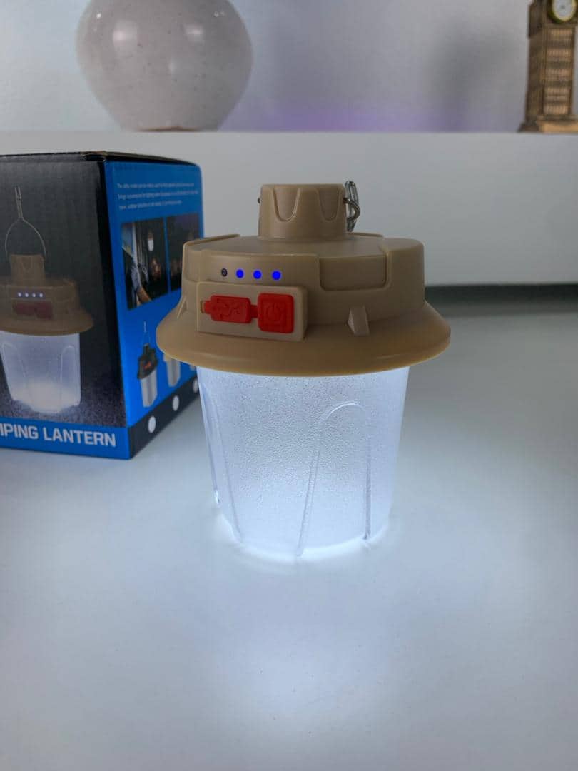 Lanterne Portable Rotative à 360° – فانوس محمول دوار - Camping et Randonnée - صورة 10