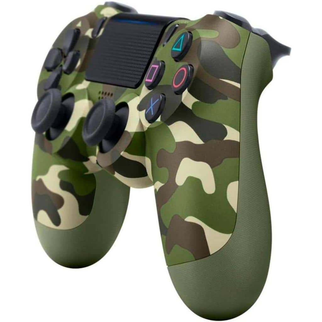 Manette sans fil DualShock 4 pour PlayStation 4  Camouflage Vert – يد تحكم لاسلكية للبلايستيشن - Jouet & Gaming - صورة 4