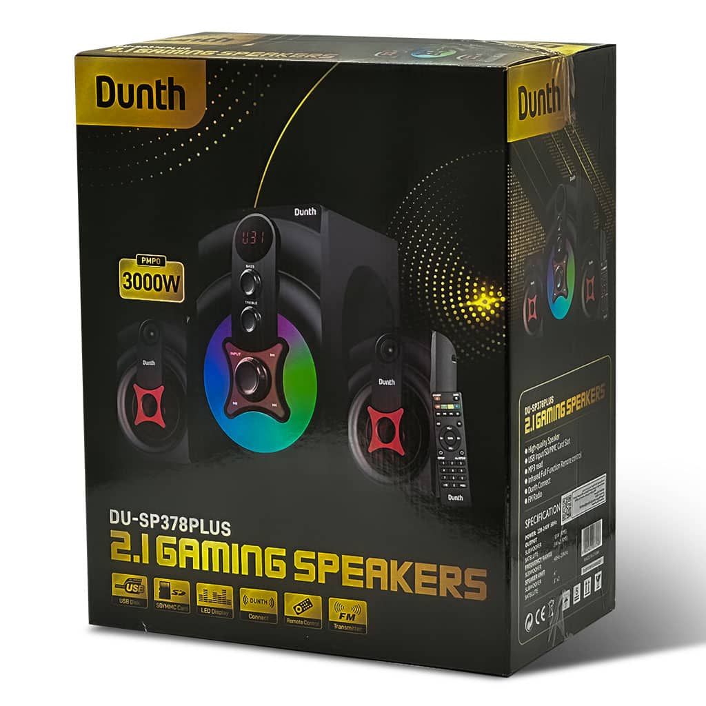 HAUT PARLEUR DUNTH 3000 W LED DU-SP378 PLUS - مكبر صوت - Électronique - صورة 2