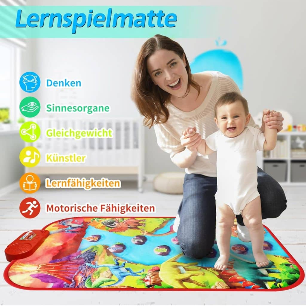 Tapis Musical pour Enfants 1-5 Ans – سجادة موسيقية للأطفال - Jouet & Gaming - صورة 4