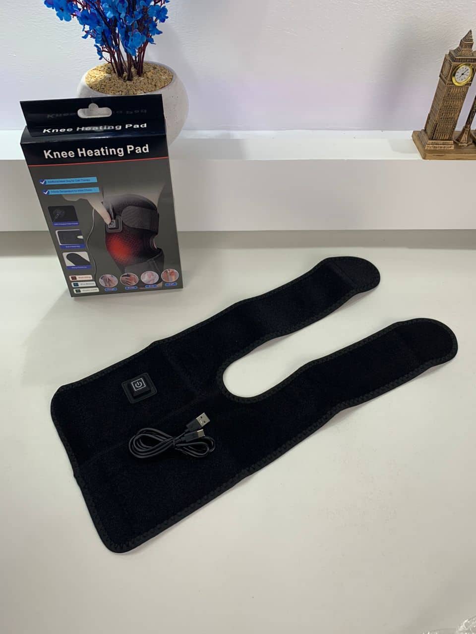 Coussin Chauffant Électronique pour Genou avec Trois Niveaux de Température – وسادة تدفئة إلكترونية للركبة بثلاث مستويات حرارة - Soins et Beauté - صورة 7