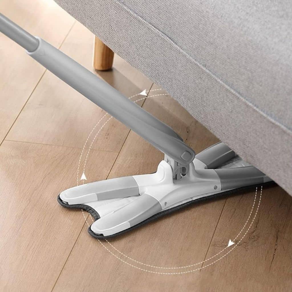 Serpillière Papillon Rotative en Microfibre Type X – ممسحة دوارة من الألياف الدقيقة - Maison - صورة 5