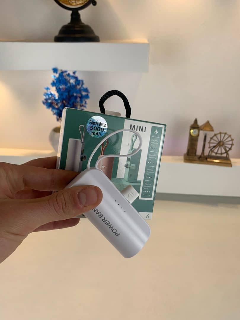 PowerBank 5000mAh et Support Telephone 2en1 – باور بانك - Électronique - صورة 9