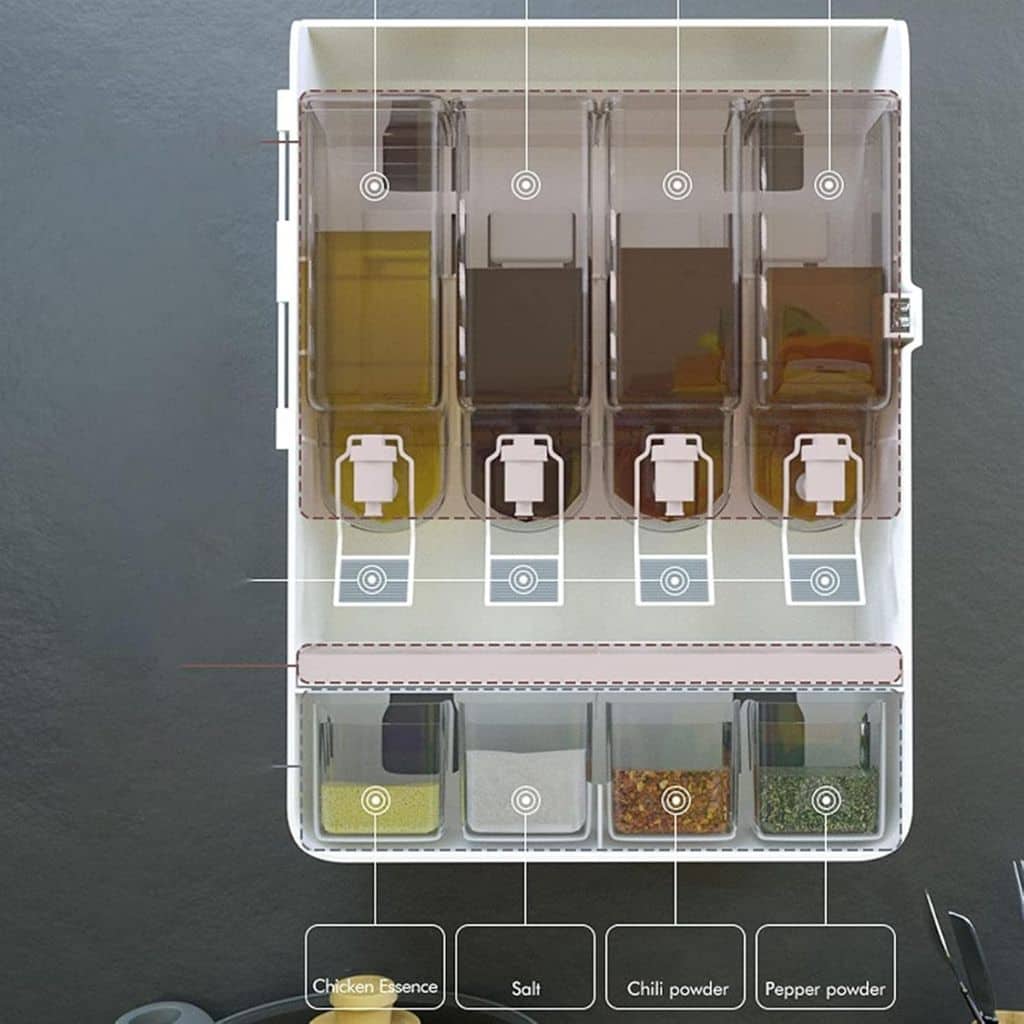Étagère Murale Porte-Épices – رف توابل جداري   - Cuisine - صورة 5
