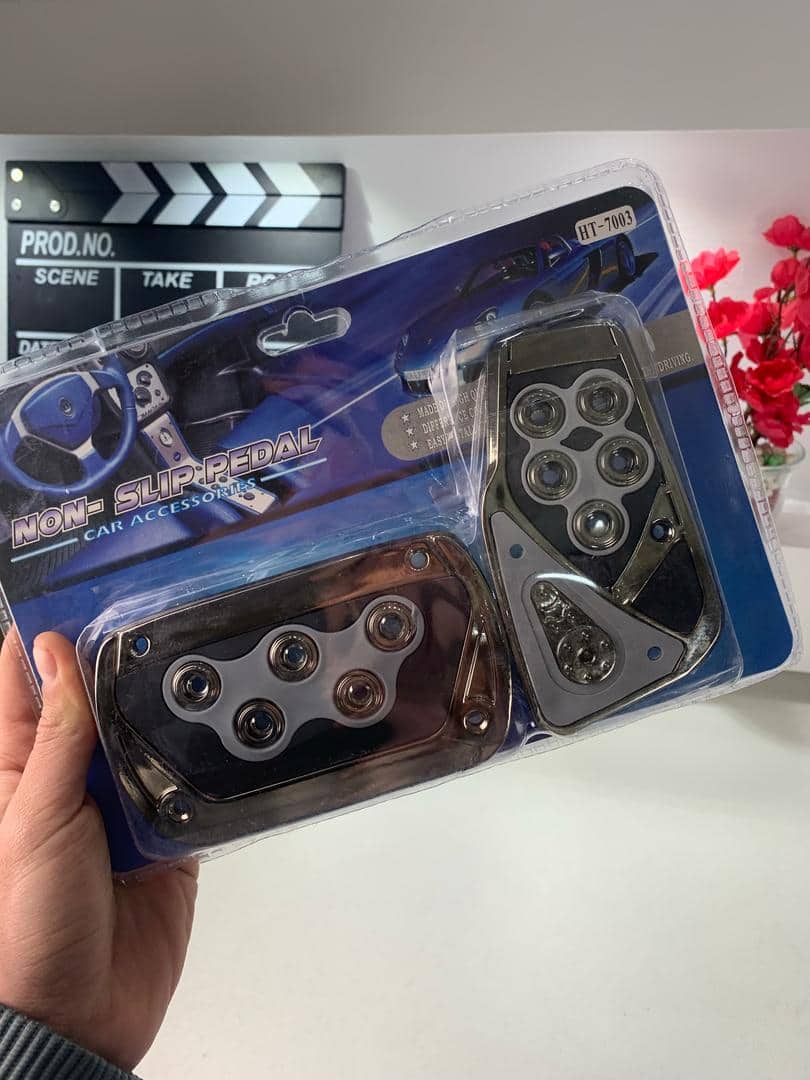Kit de Couvre-Pédales Antidérapants pour Voiture – مجموعة أغطية دواسات السيارة غير القابلة للانزلاق - Accessoires Auto/Moto - صورة 11