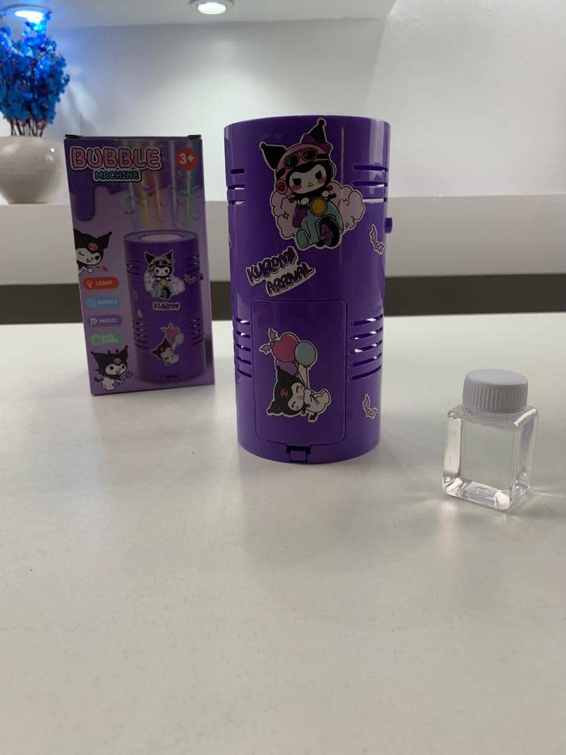 Machine à Bulles Kuromi – Générateur de Bulles Magique - Jouet & Gaming - صورة 4