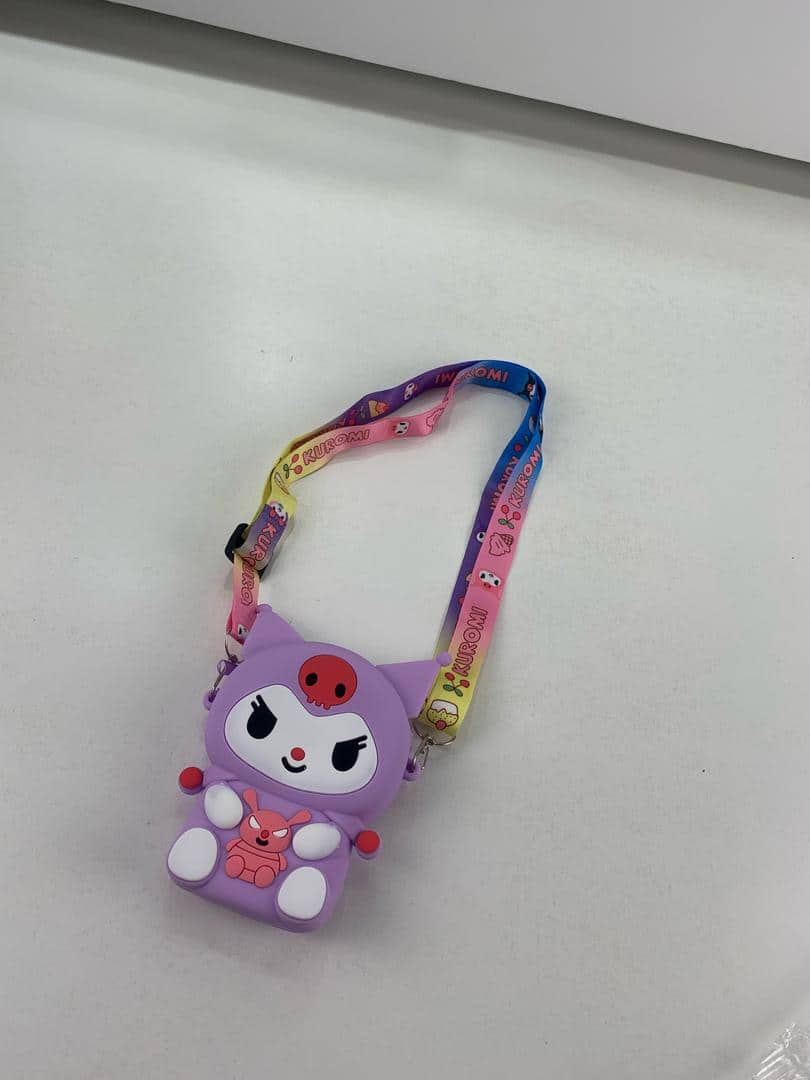 Mini Sac à Bandoulière Kuromi – Accessoire Kawaii pour Enfants et Fans de Manga - Divers - صورة 9