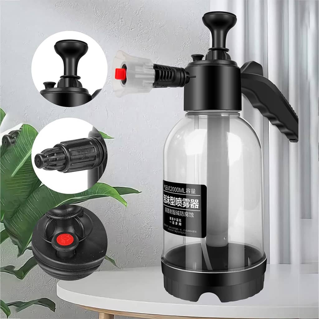 Bouteilles de Pulvérisation de Mousse Sous Pression pour Voiture 2L – موزع الرغوة - Outillage et Bricolage - صورة 4