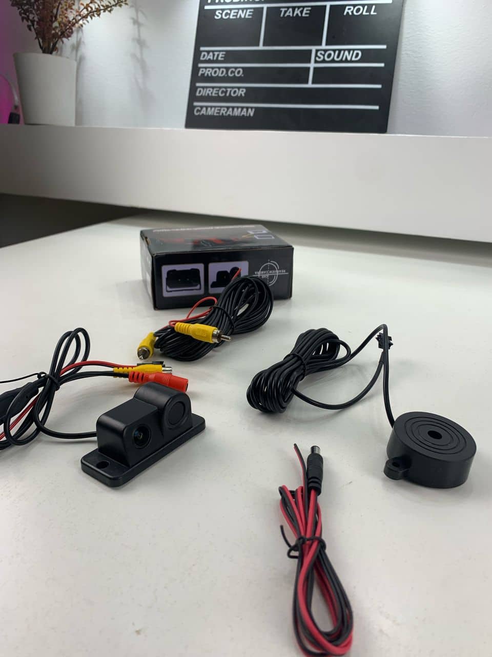 Kit de caméra de recule avec capteur de de stationnement – كاميرة خلفية مع رادار خلفي - Accessoires Auto/Moto - صورة 5