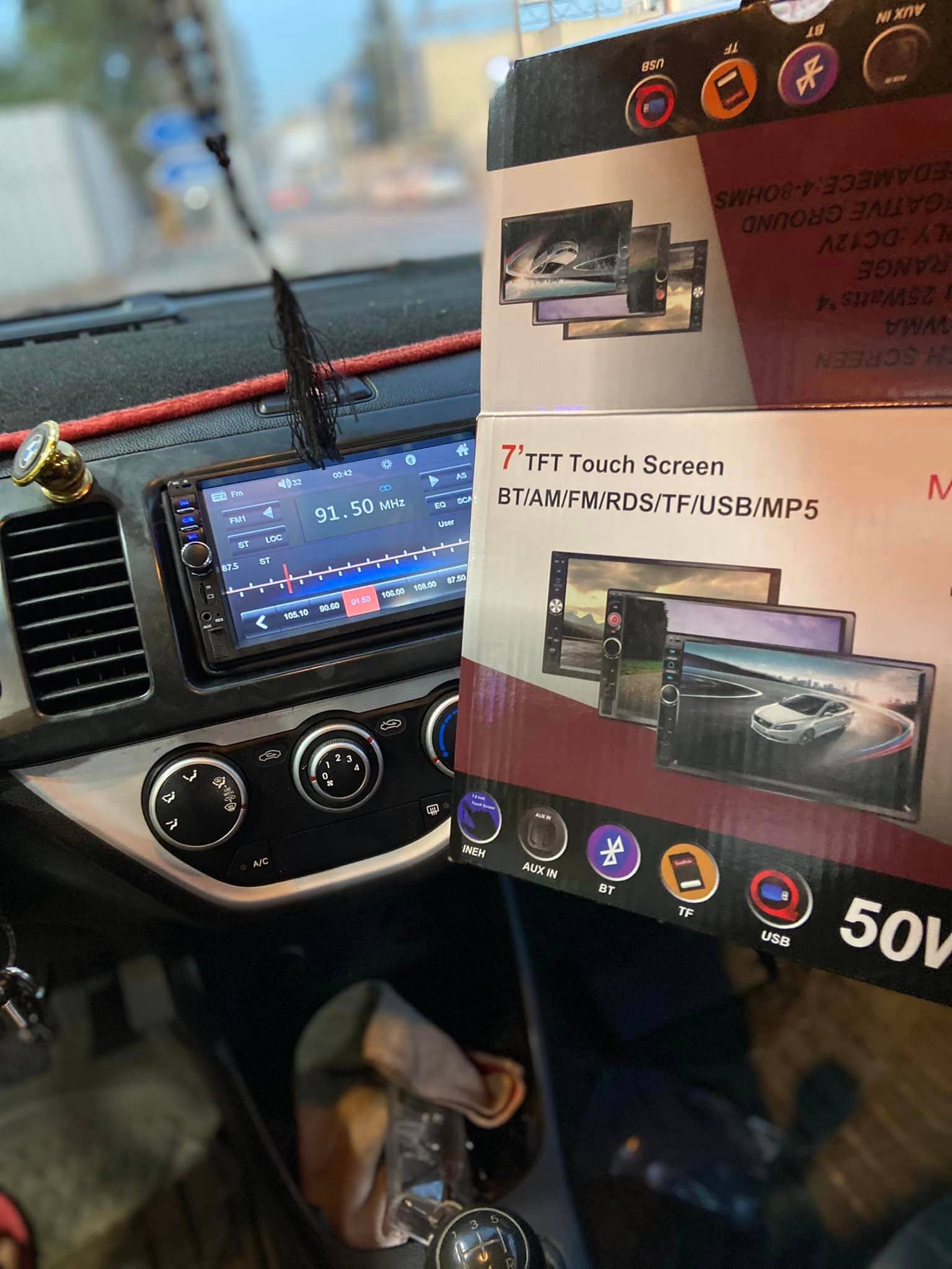DVD Mp5 Auto-radio écran tactile 7 Pouce Bleutooth. USB AUX .CARD SD. Standard - Accessoires Auto/Moto - صورة 7