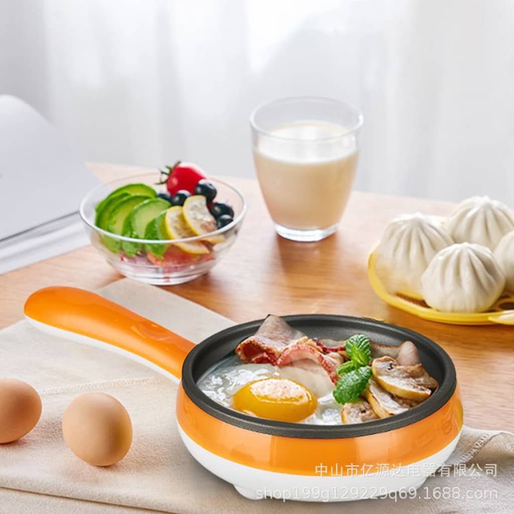 Pot Oeuf et Cuiseur à Vapeur Multifonctionnel 2en1 – مقلاة وجهاز طهي بالبخار - Cuisine - صورة 3