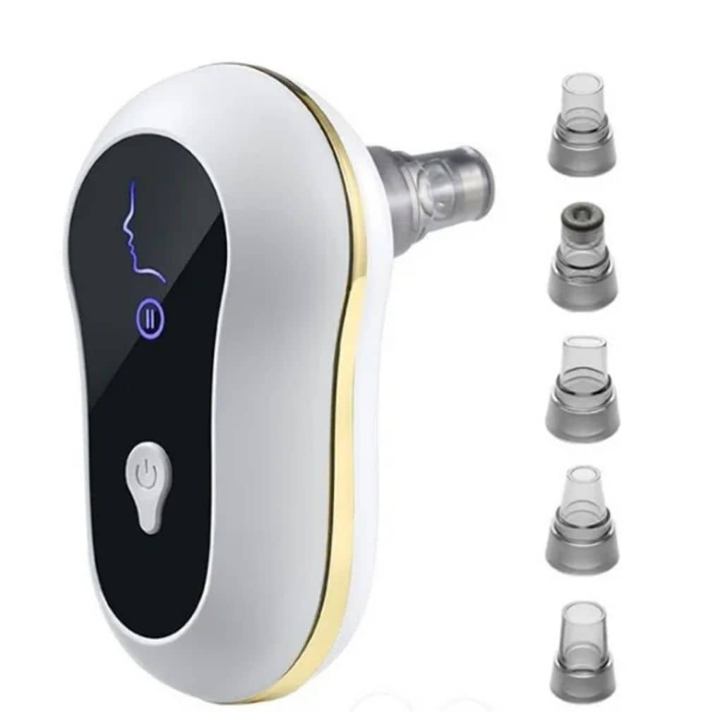 Appareil de Points Noirs avec 5 têtes d’aspiration – جهاز شفط الرؤوس السوداء لتنظيف البشرة - Soins et Beauté - صورة 2