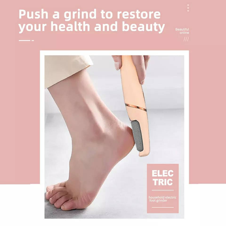 Pack Chaussettes en Gel de Silicone réutilisables avec Broyeur électrique de pieds – عرض خاص - Soins et Beauté - صورة 5