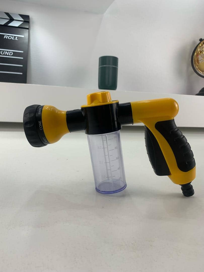 Pistolet Pulvérisateur de Mousse à Haute Pression avec 8 Fonctions – رشاش الرغوة - Outillage et Bricolage - صورة 8