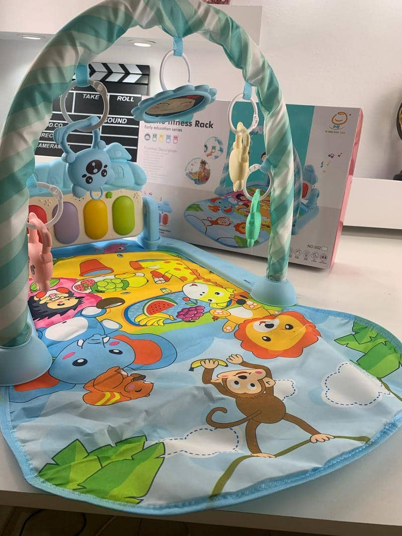 Tapis d’Éveil Doux et Coloré pour bébé Avec Piano – بساط ألعاب للأطفال - Maternité - صورة 8