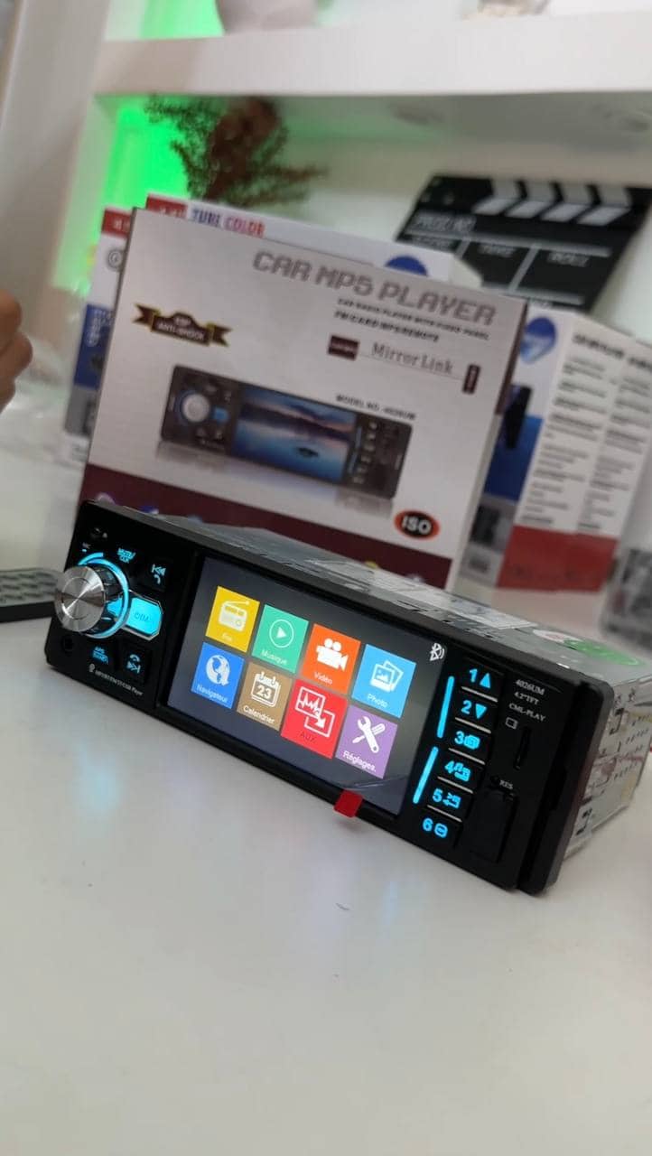 Autoradio MP5 4.1 Pouces FM Radio Ecran HD 4026UM – مشغل راديو السيارات - Accessoires Auto/Moto - صورة 7