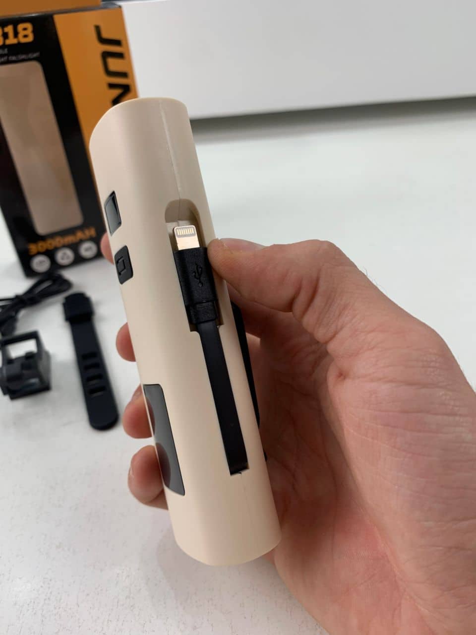 Éclairage de Vélo avant à LED et Power Bank 3000mAH – مصباح وبنك طاقة للدراجات الهوائية - Électronique - صورة 10