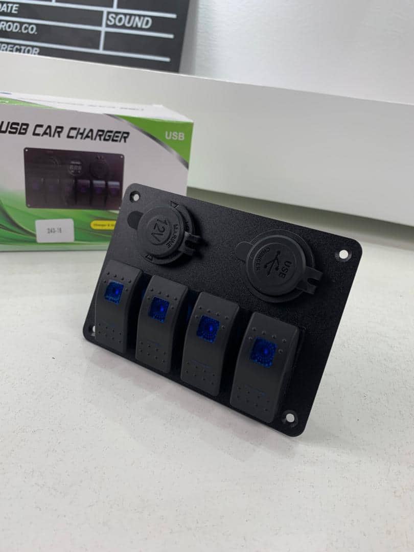 Panneau de commande 12-24V à 4 Interrupteur – لوحة تحكم - Électronique - صورة 9
