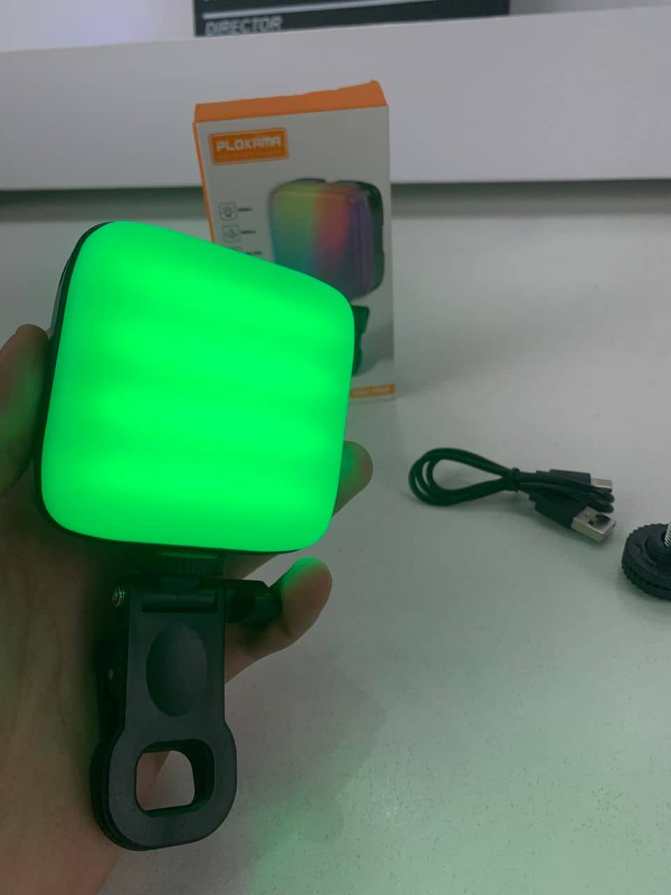 Lampe Selfie RGB Fil Light 3000-9900K U80PRO – مصباح لصناع المحتوى - Électronique - صورة 11