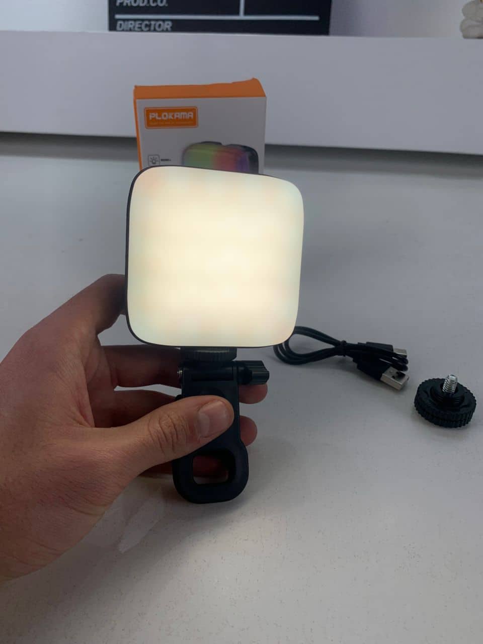Lampe Selfie RGB Fil Light 3000-9900K U80PRO – مصباح لصناع المحتوى - Électronique - صورة 13