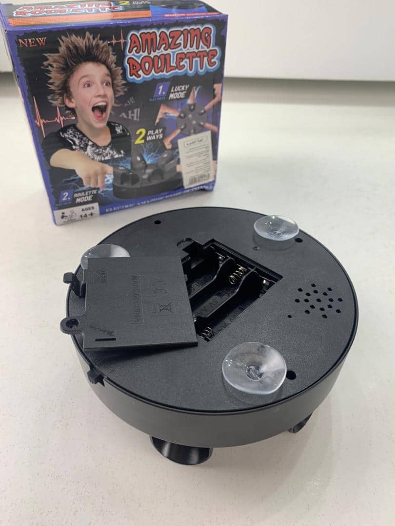 Jeu de Roulette à Choc Électrique Multi-joueurs – جهاز كشف الكذب الكهربائي - Jouet & Gaming - صورة 9