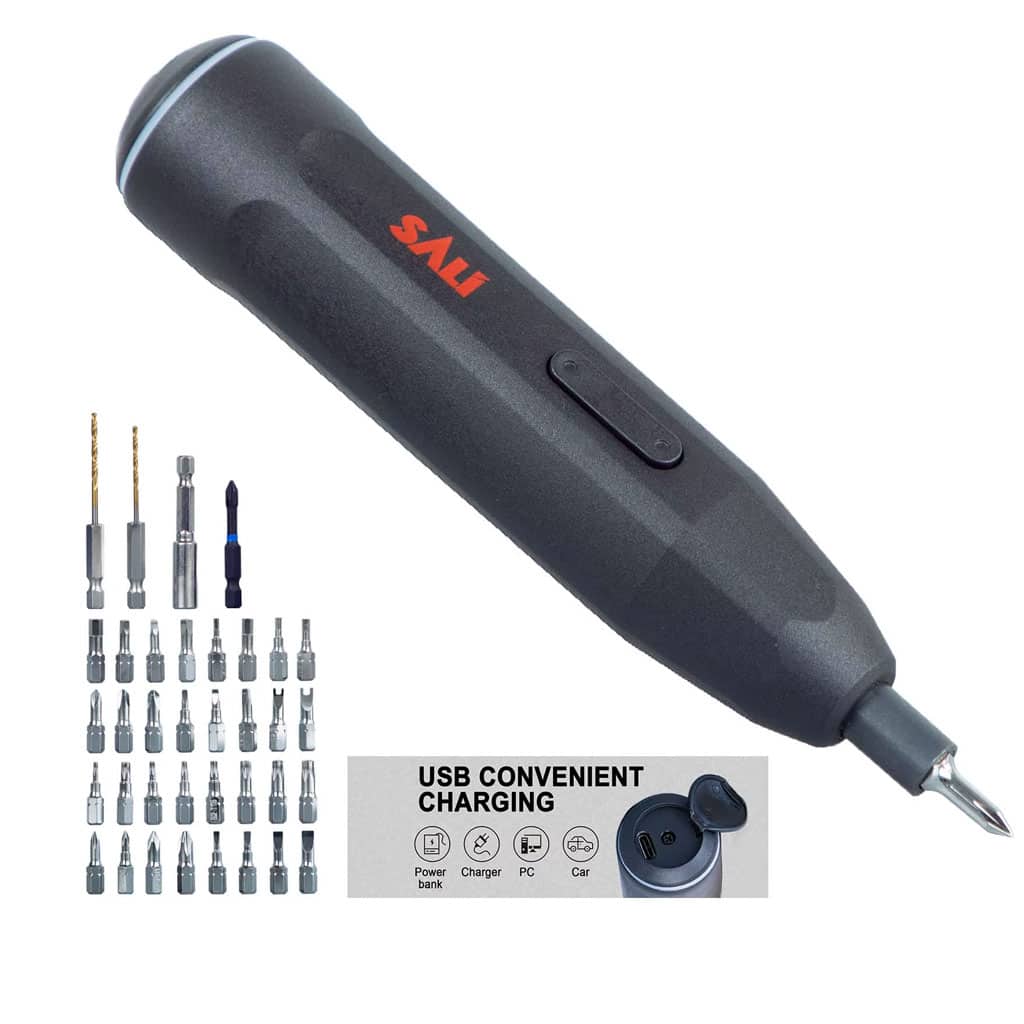 Tournevis Électrique Sans Fil SALI 39 en 1 Batterie Lithium 1200mAh – مفك براغي كهربائي - Outillage et Bricolage - صورة 2