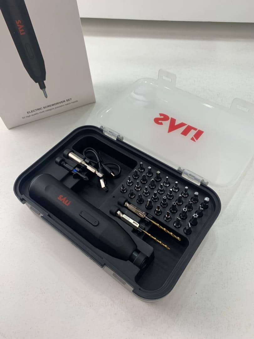 Tournevis Électrique Sans Fil SALI 39 en 1 Batterie Lithium 1200mAh – مفك براغي كهربائي - Outillage et Bricolage - صورة 8