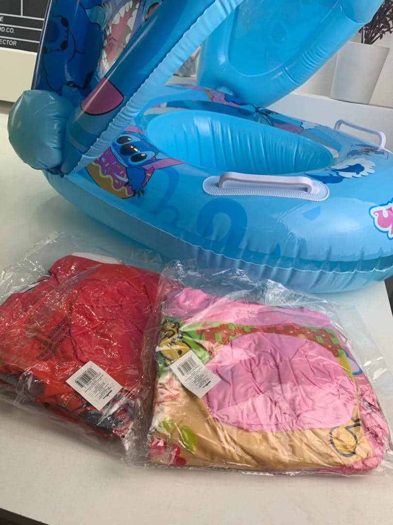 Bouée de natation gonflable pour bébé avec toit – عوامة أطفال مع مظلة - Vacance & Loisir - صورة 10