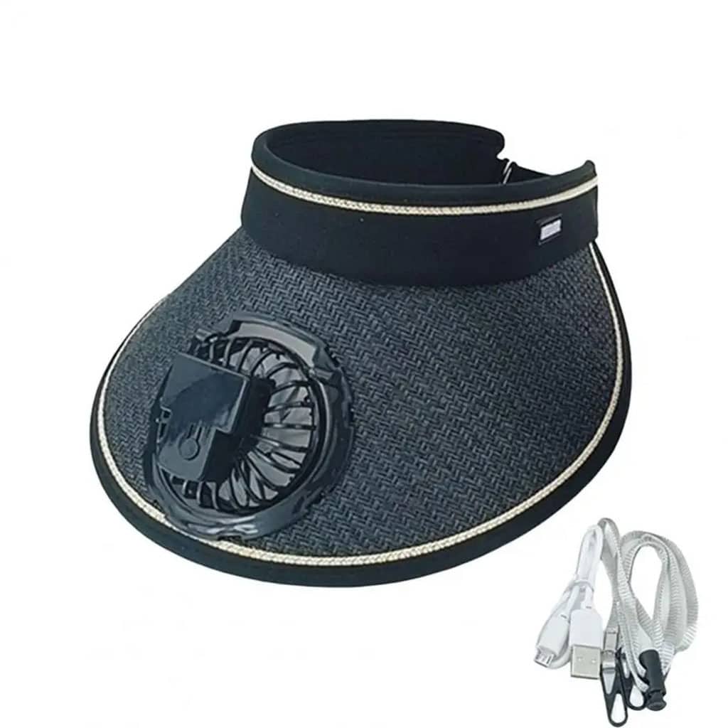 Casquette d’été avec Ventilateur de Refroidissement – قبعة مع مروحة تعمل بالطاقة الشمسية - Vacance & Loisir - صورة 6