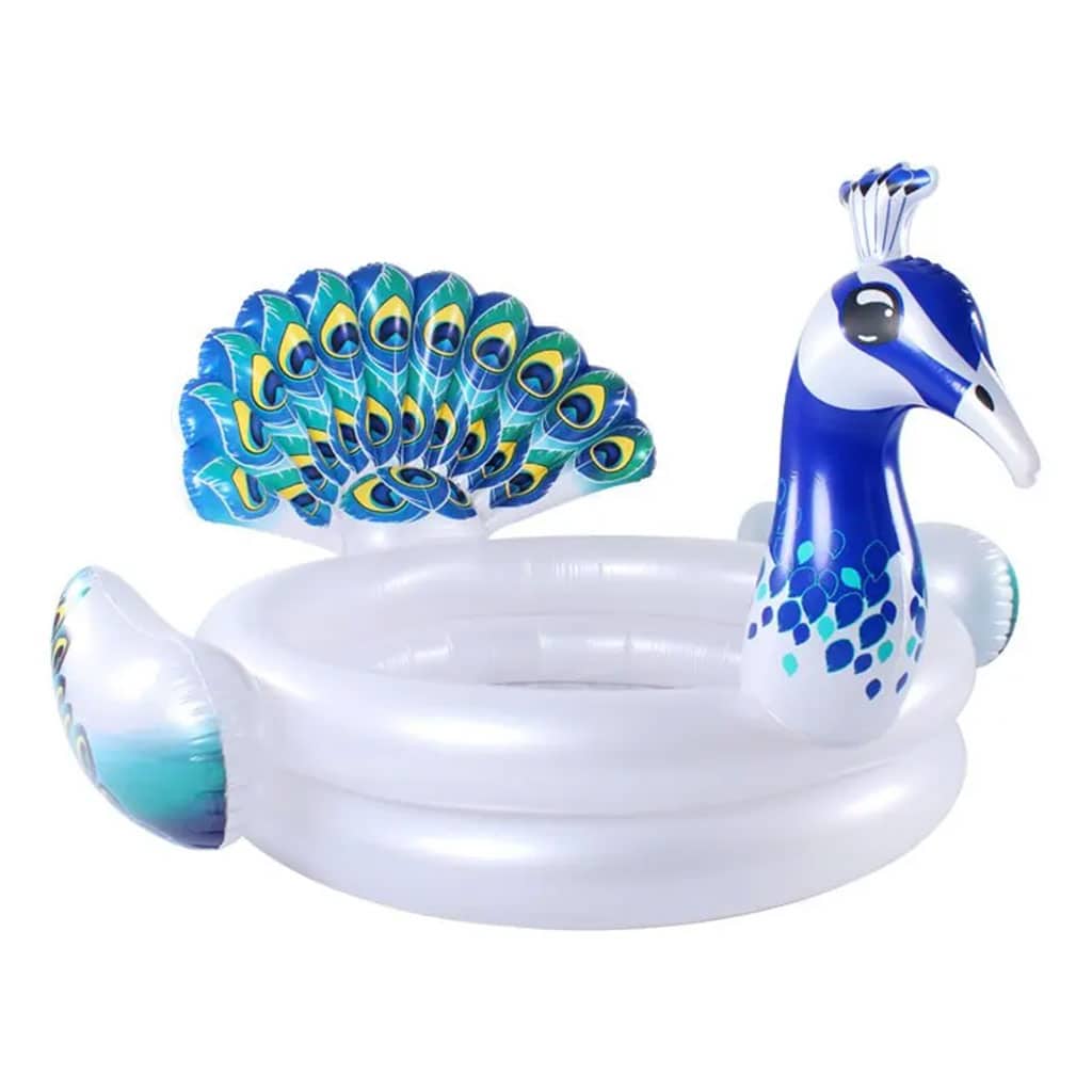 Bouée de piscine Design Paon 3D pour Enfants – حوض سباحة على شكل طائر - Vacance & Loisir - صورة 2
