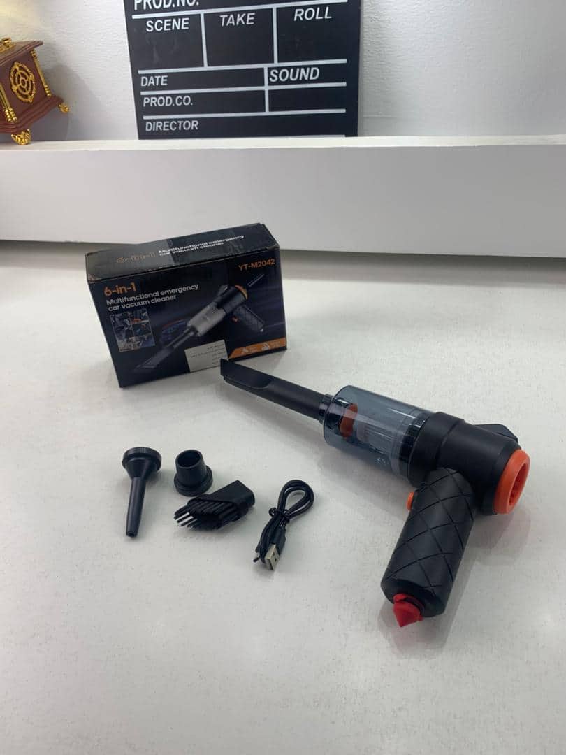Aspirateur et souffleur 2en1 rechargeable par USB Compact et puissant – مكنسة كهربائية يدوية - Accessoires Auto/Moto - صورة 8