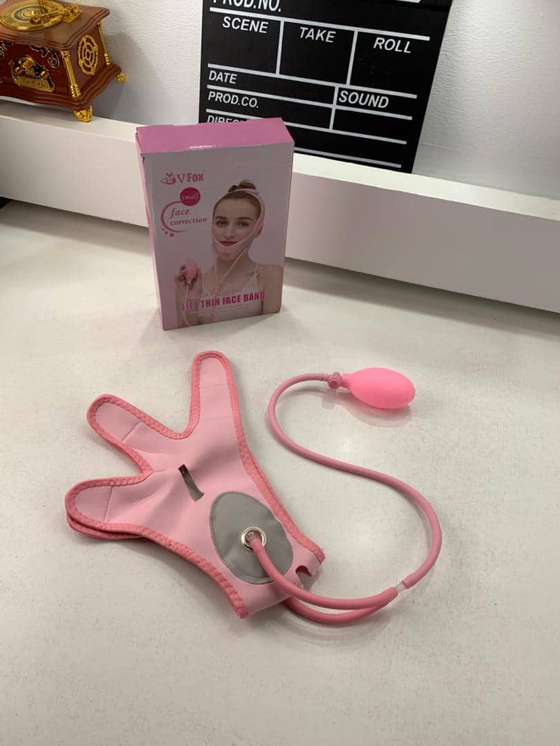 Ceinture amincissante pour visage pour réduire le double menton – قناع شد الوجه - Soins et Beauté - صورة 7