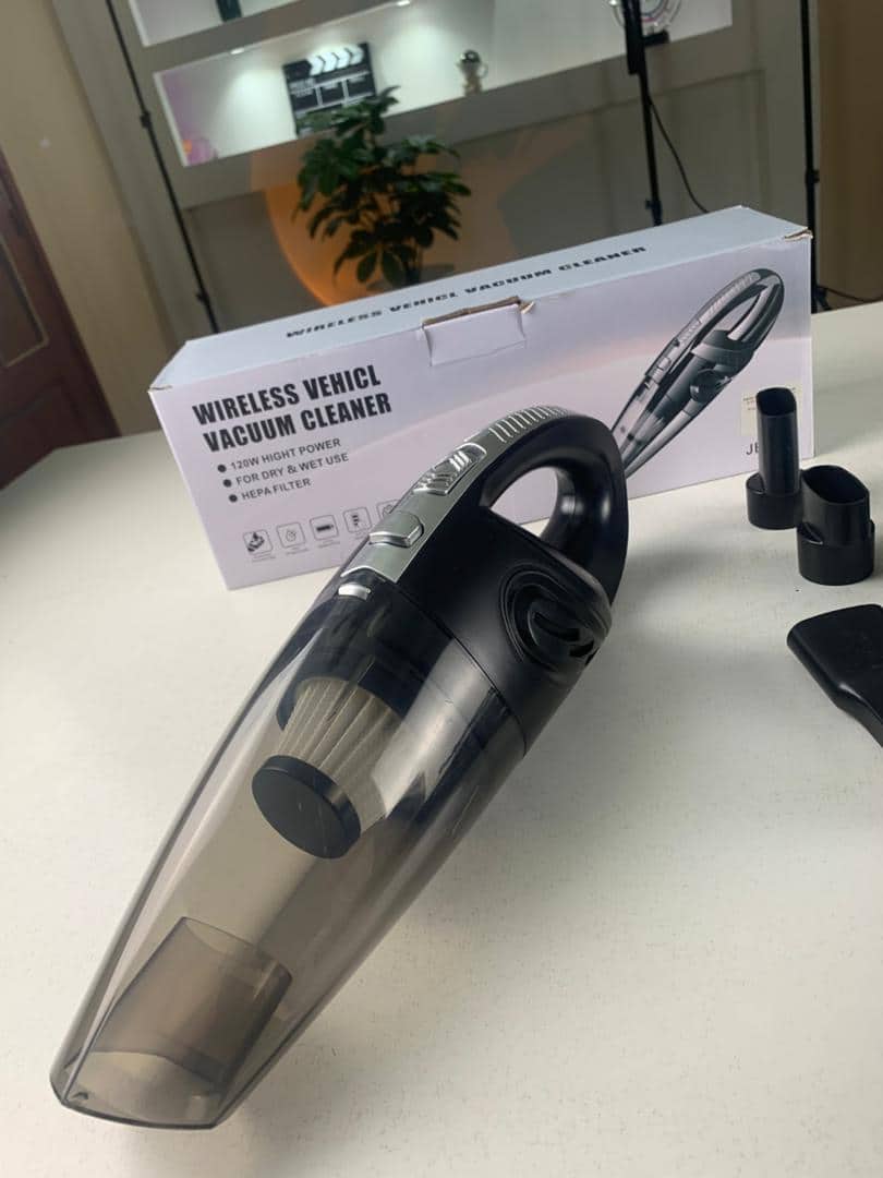 Aspirateur de voiture portable sans fil Puissance d’aspiration élevée 120W – مكنسة كهربائية لاسلكية - Accessoires Auto/Moto - صورة 7