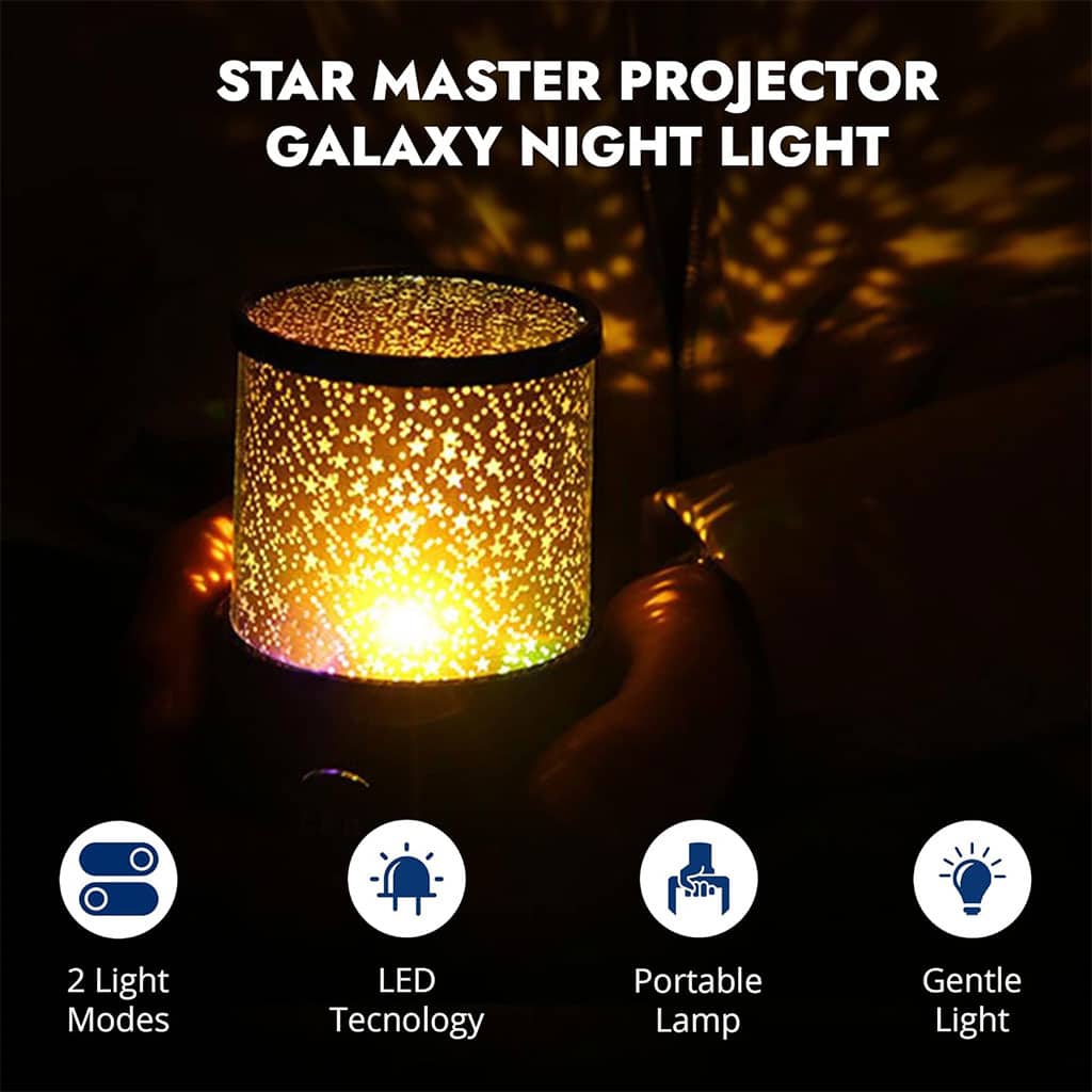 Star Master Veilleuse Galaxy et Projecteur d’étoiles – جهاز عرض النجوم - Électronique - صورة 7