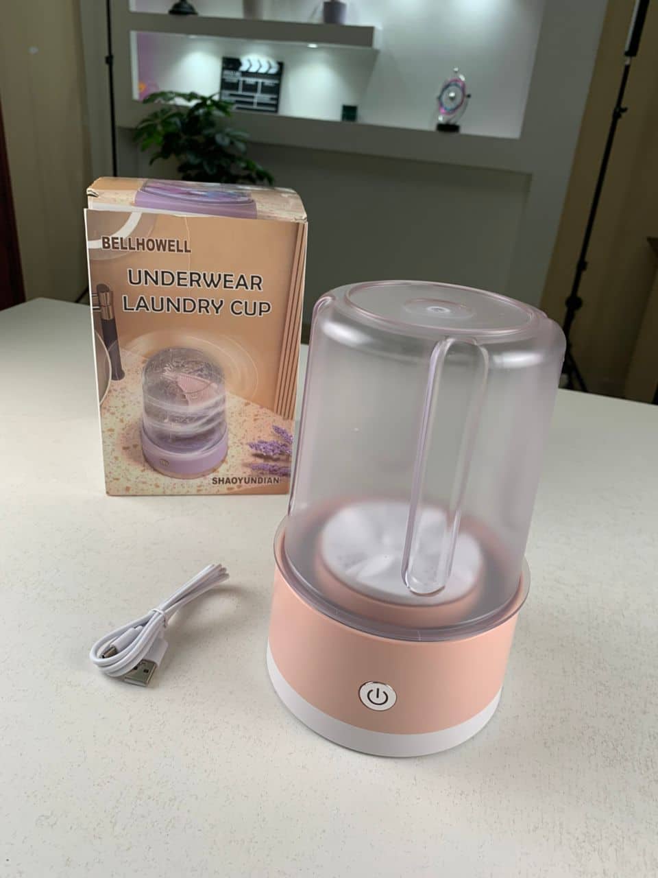 Mini-machine à laver portable rechargeable pour sous-vêtements – غسالة ملابس داخلية محمولة - Électronique - صورة 9